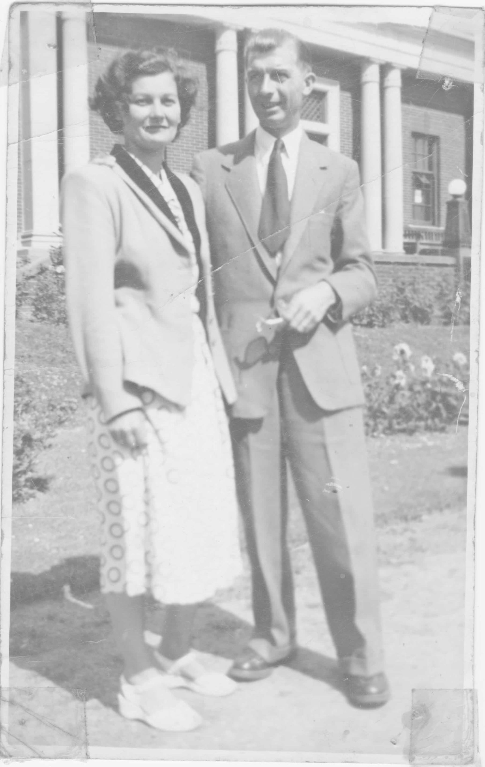 JRE and Ivy circa 1950